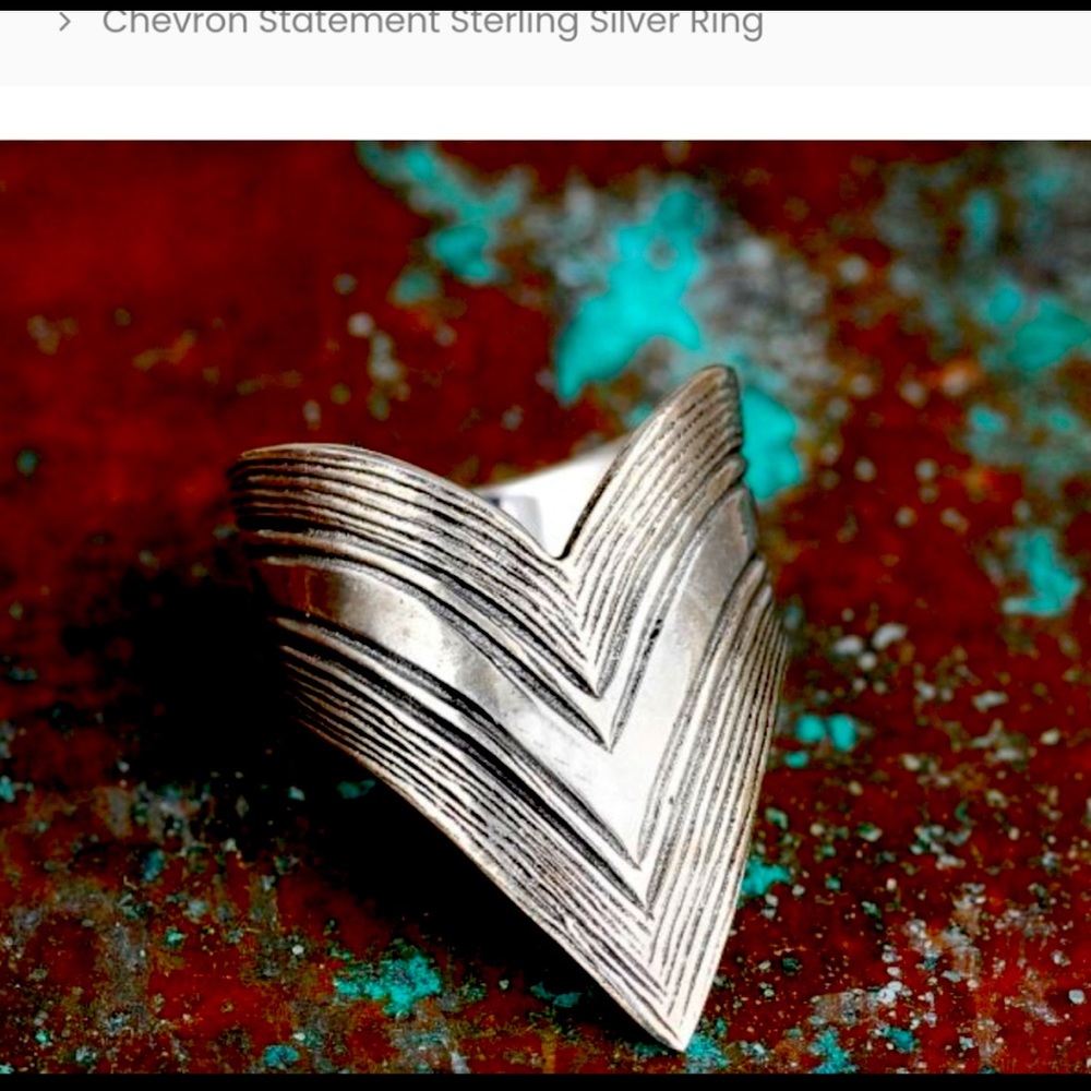 Sterling silver ring